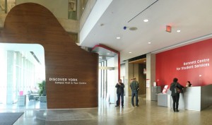 DiscoverYork Welcome Centre at Bennett Centre for Student Services
